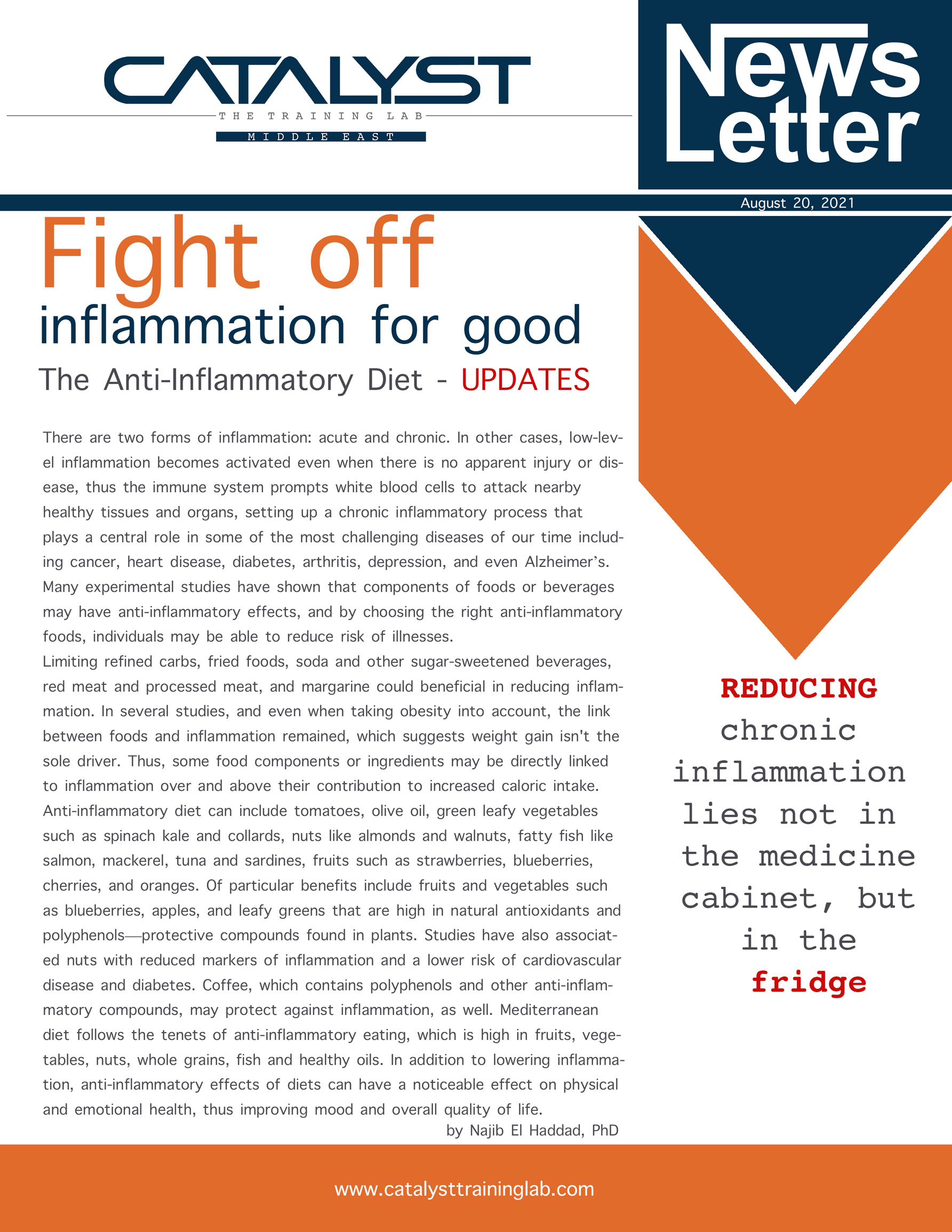 Fight Off inflammation for good 