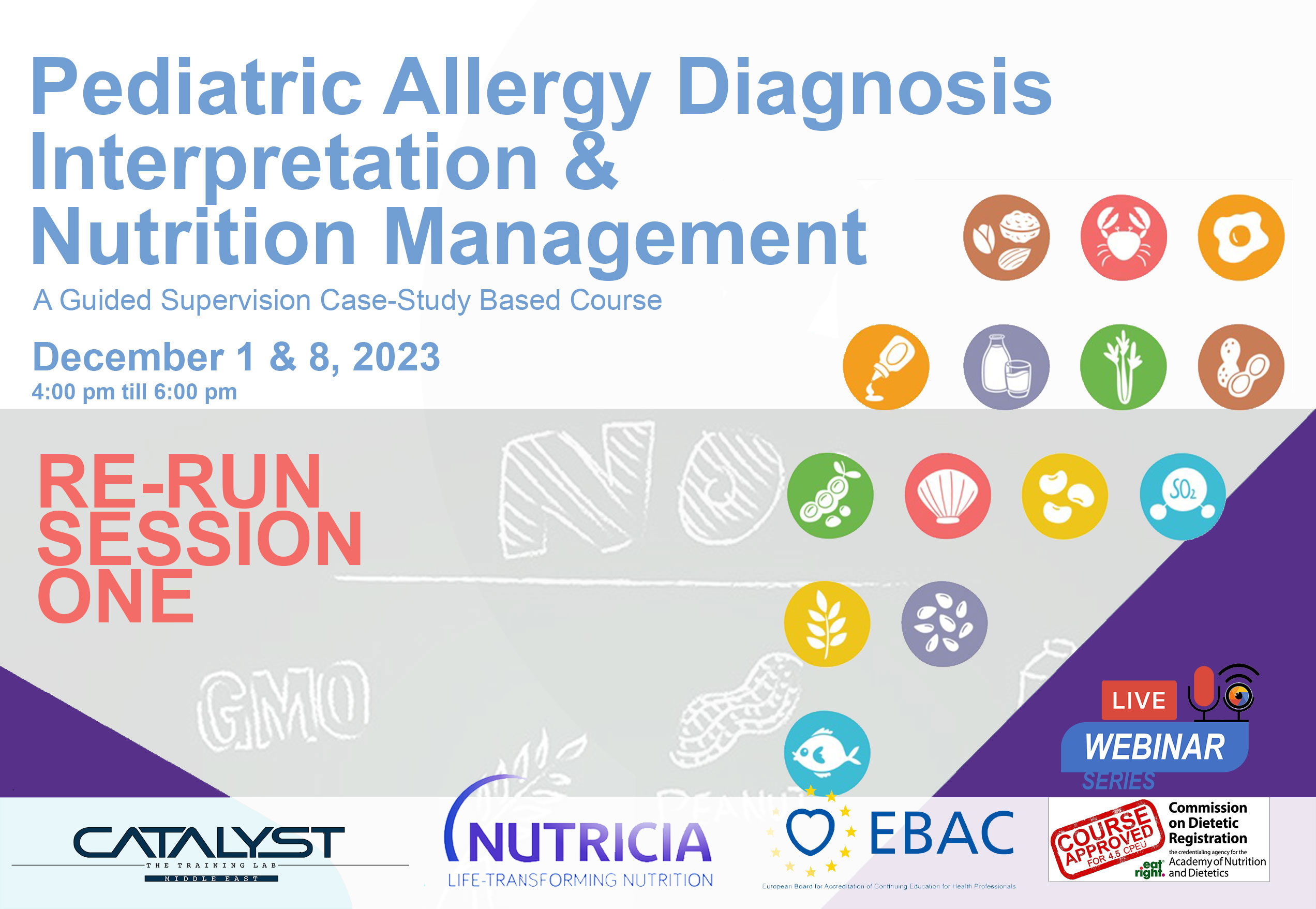 Re-Run Session One Ped Allergy Diagnosis 
