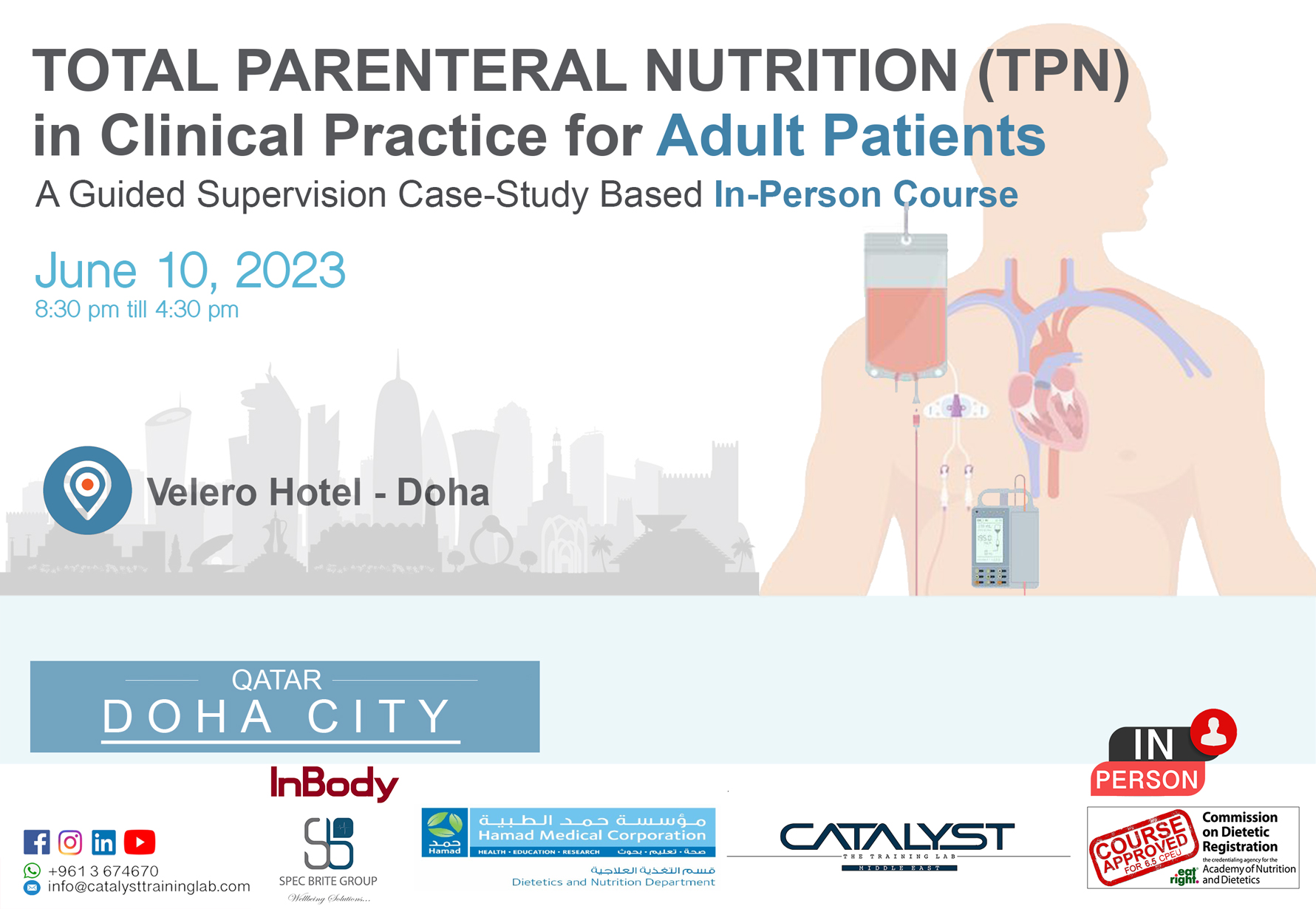 Total Parenteral Nutrition (TPN) in Clinical Practice for Adult Patients