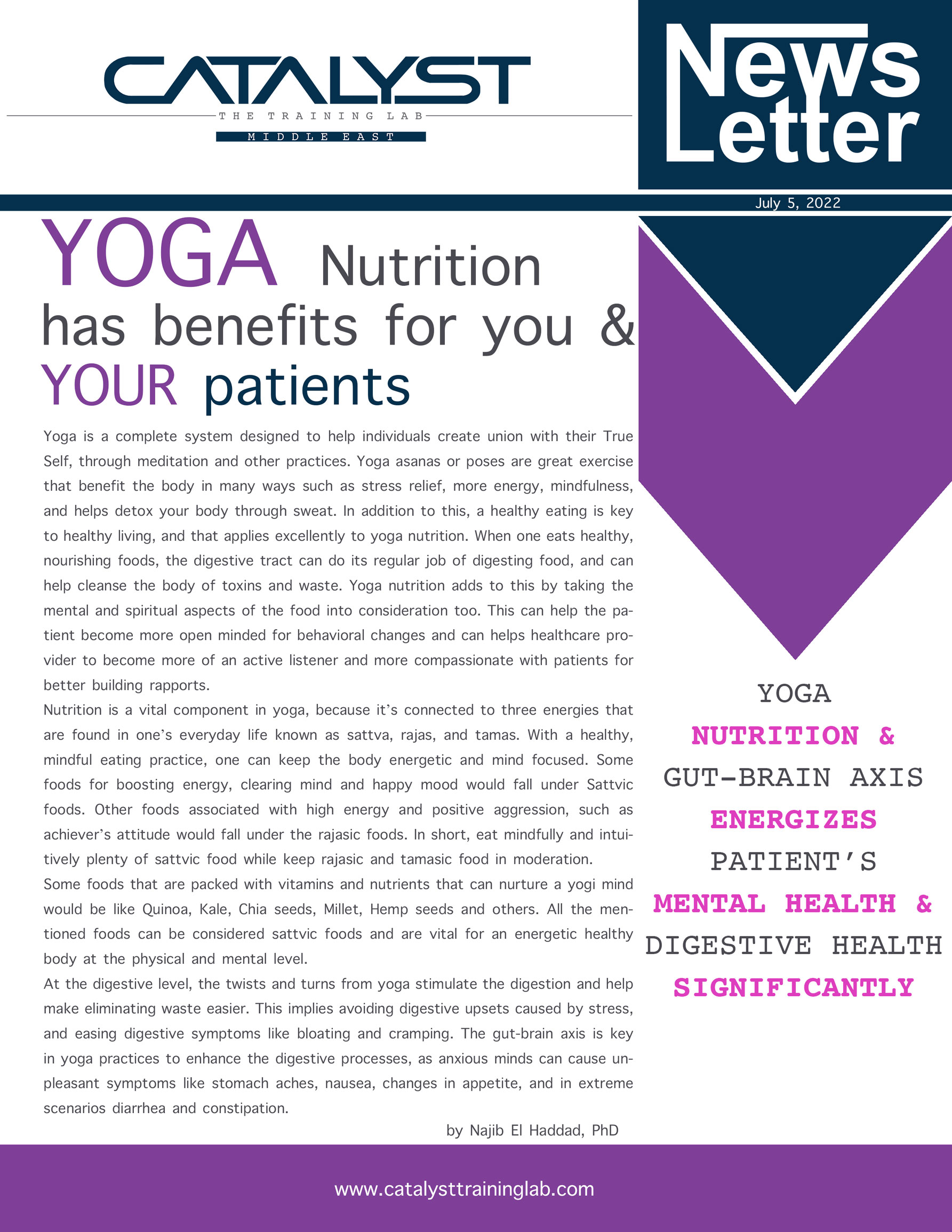 Yoga Nutrition Benefits 